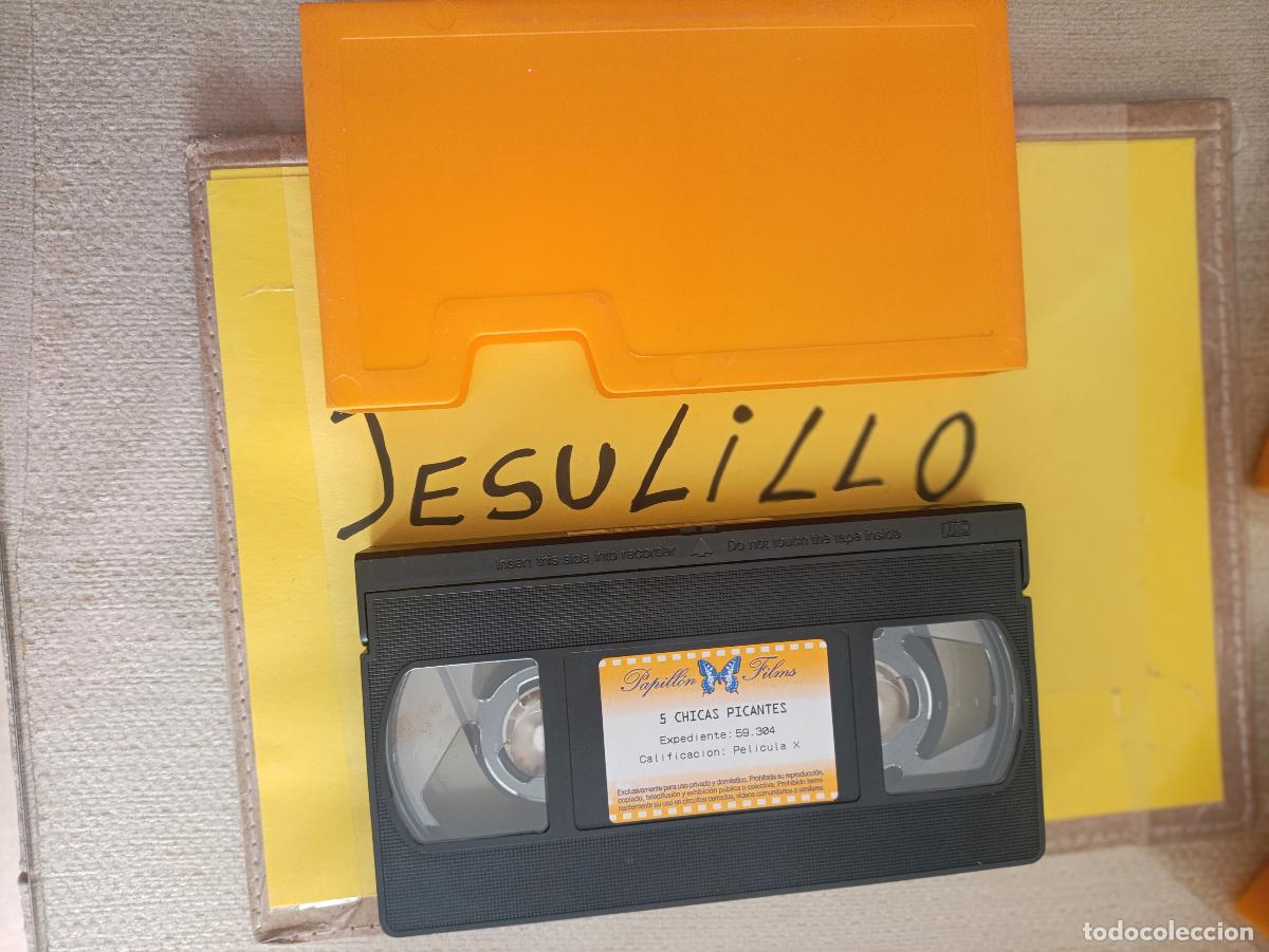 Films: PELICULA X PORNO VHS DE VIDEOCLUB 5 CHICAS PICANTES