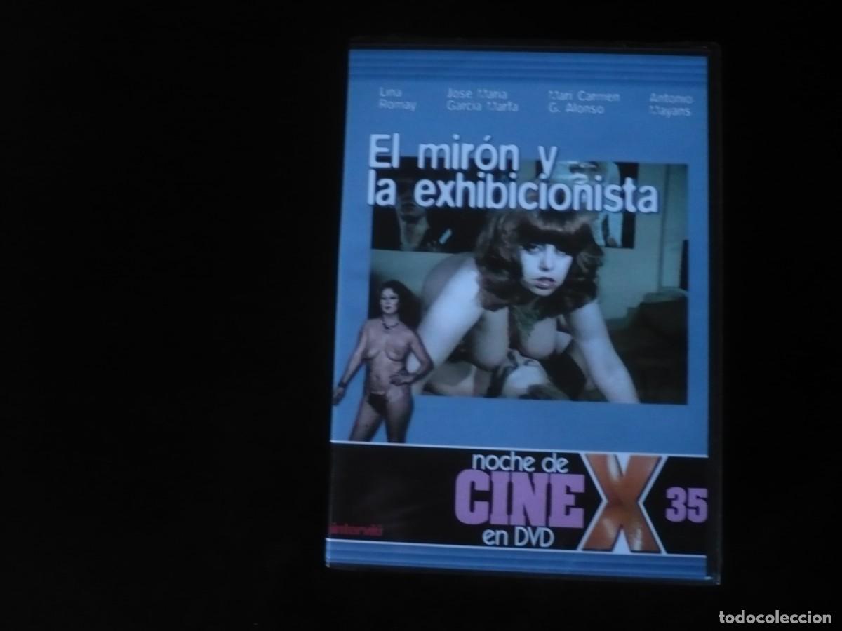 Peliculas: el miron y la exhibicionista - jesus franco - noche de cine x - dvd adultos nuevo precintado