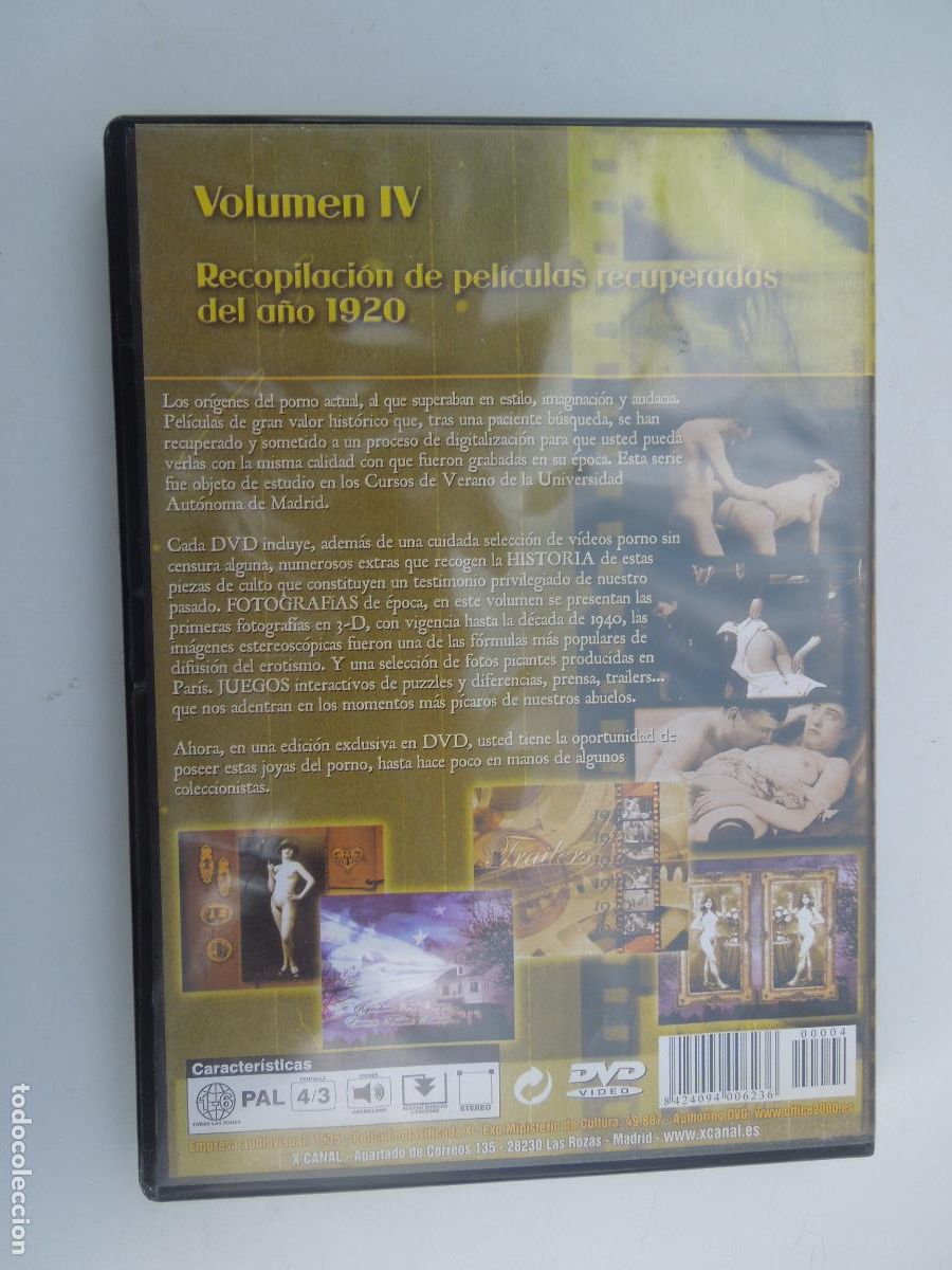 Peliculas: NUESTRSO PICAROS ABUELOS - A&Ntilde;O 1920 - DVD PORNO SOLO PARA ADULTOS BUEN ESTADO - VER FOTOS