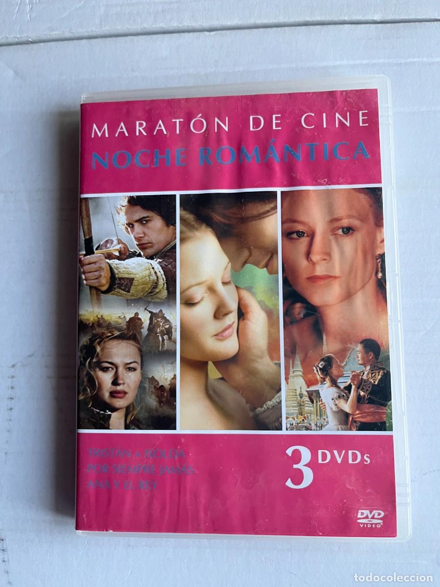 Films: MARATON DE CINE NOCHE ROMANTICA 3 PELICULAS EN 3 DVDS - PELICULA DVD ADULTOS SEXO PORNO XXX KREATEN