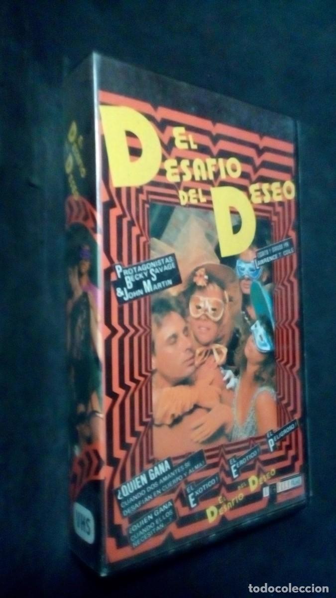 Peliculas: VHS X-EL DESAF&Iacute;O DEL DESEO-BECKY SAVAGE-JOHN MARTIN
