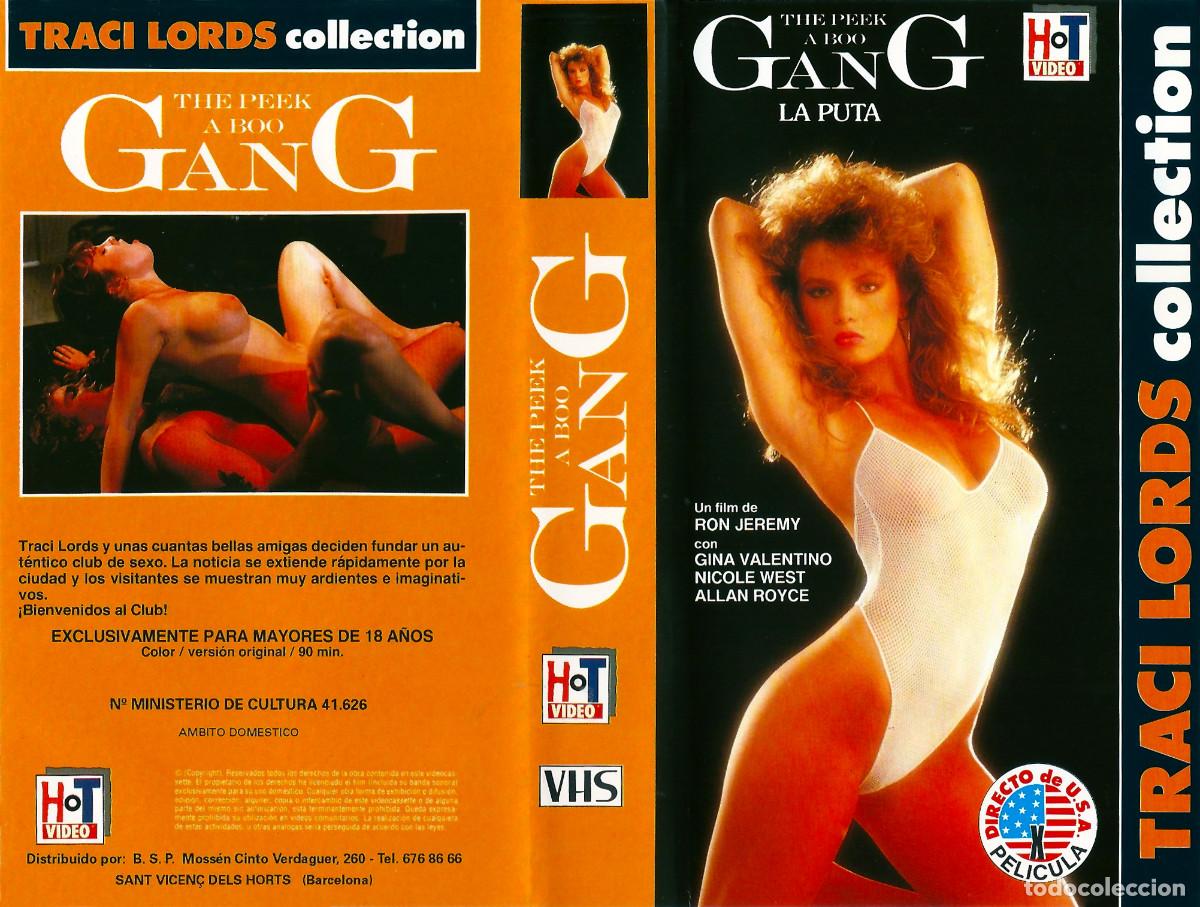 Peliculas: THE PEEK A BOO GANG TRACI LORDS GINA VALENTINO NICOLE WEST APRIL MAY HEATHER WAYNE SASHA GABOR X VHS
