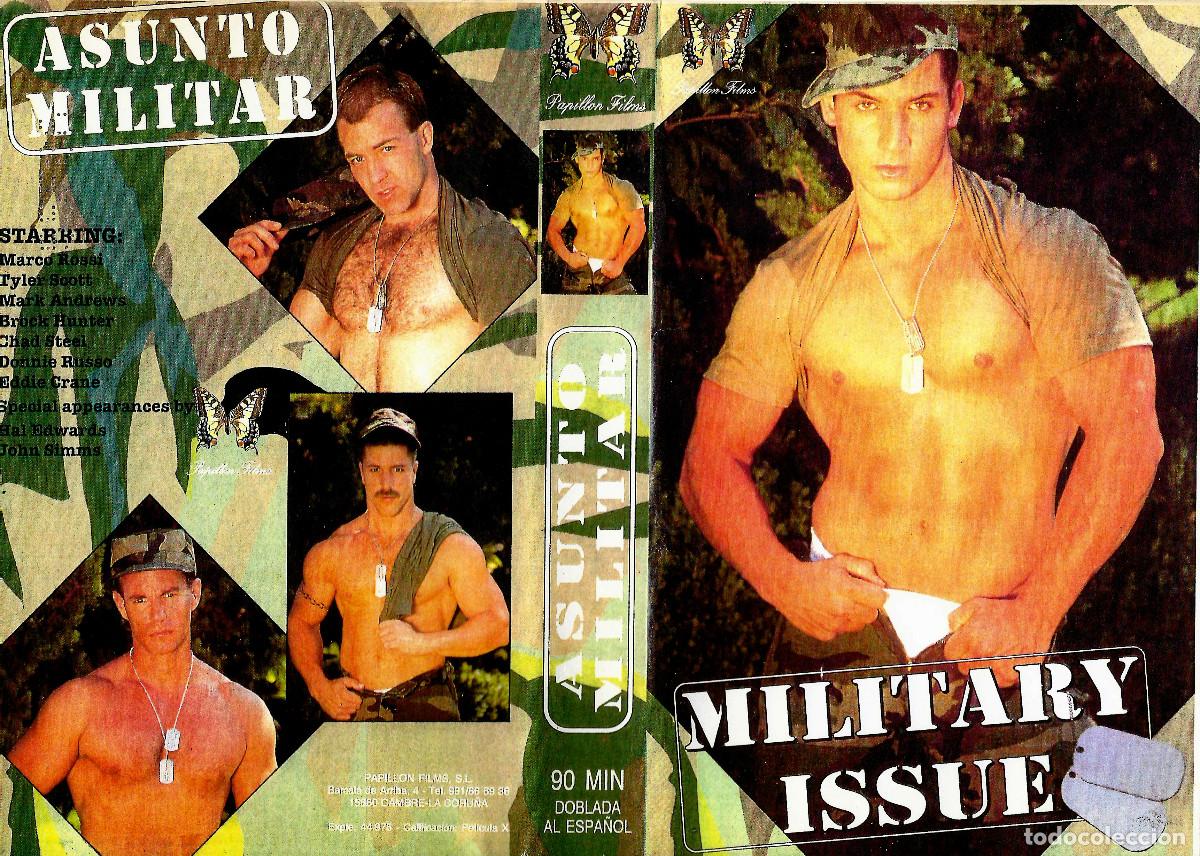 Peliculas: ASUNTO MILITAR MARC ANDREWS DONNIE RUSSO CHAD STEEL TYLER SCOTT MARCO ROSSI ISSUE SAM ABDUL GAY VHS