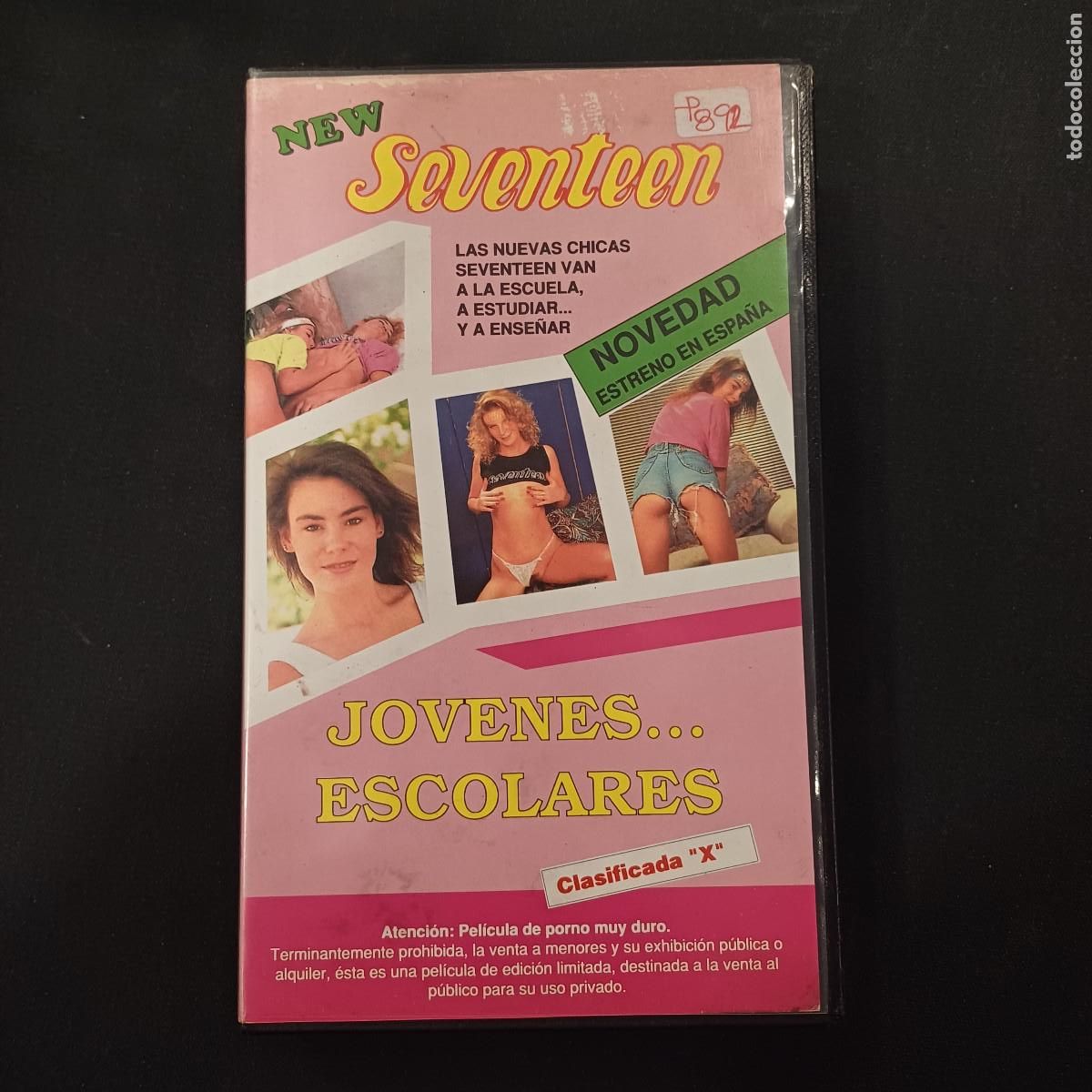 Peliculas: SEVENTEEN/JOVENES ESCOLARES/VHS EROTICO.