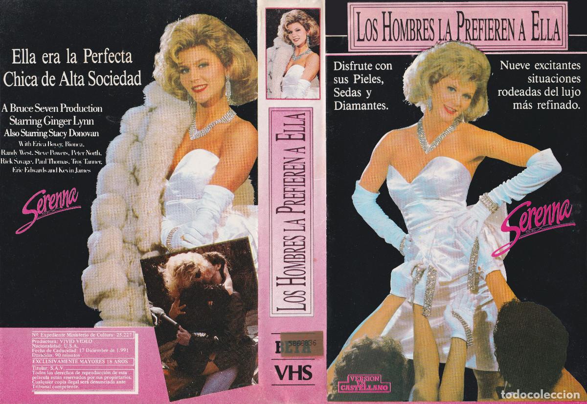 Films: LOS HOMBRES LA PREFIEREN A ELLA GINGER LYNN BIONCA ERICA BOYER STACEY DONOVAN BRUCE SEVEN PORNO VHS