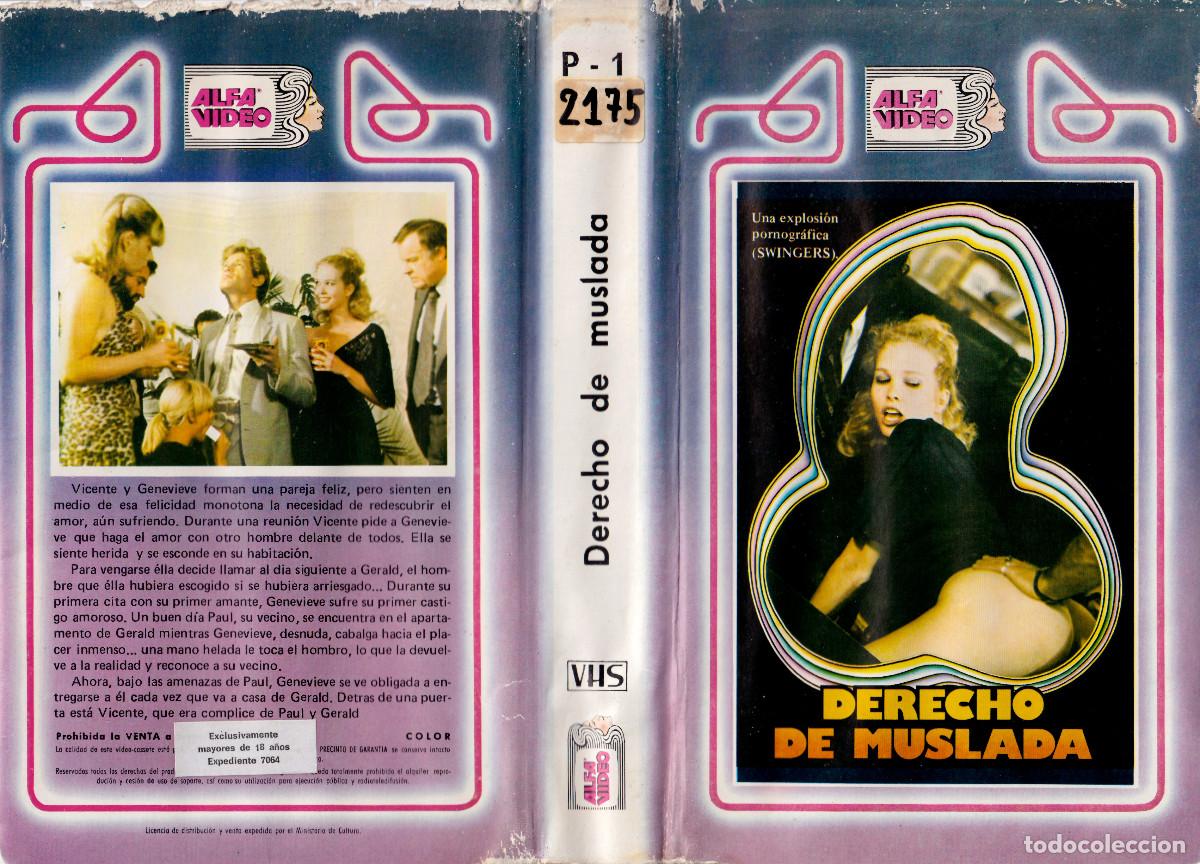 Peliculas: DERECHO DE MUSLADA SERENA ELISABETH BURE DANIELE DAVID MARGARETH NATACHA LORI GABRIEL PONTELLO X VHS
