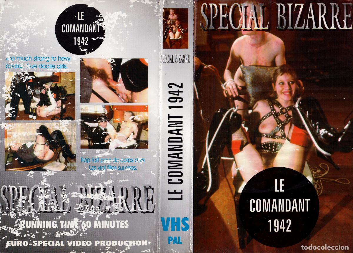 Peliculas: LE COMANDANT 1942 SPECIAL BIZARRE FETISH BDSM MILITAR UNIFORM DOMS SUBMISSIVE DOCILE SLAVE GIRLS VHS