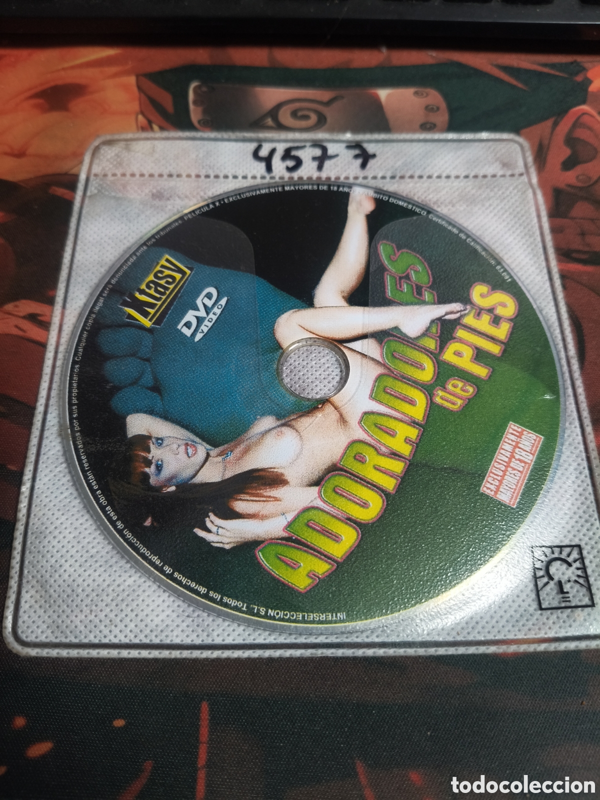 Peliculas: Adoradores de pies DVD - 4577 (disco solo)