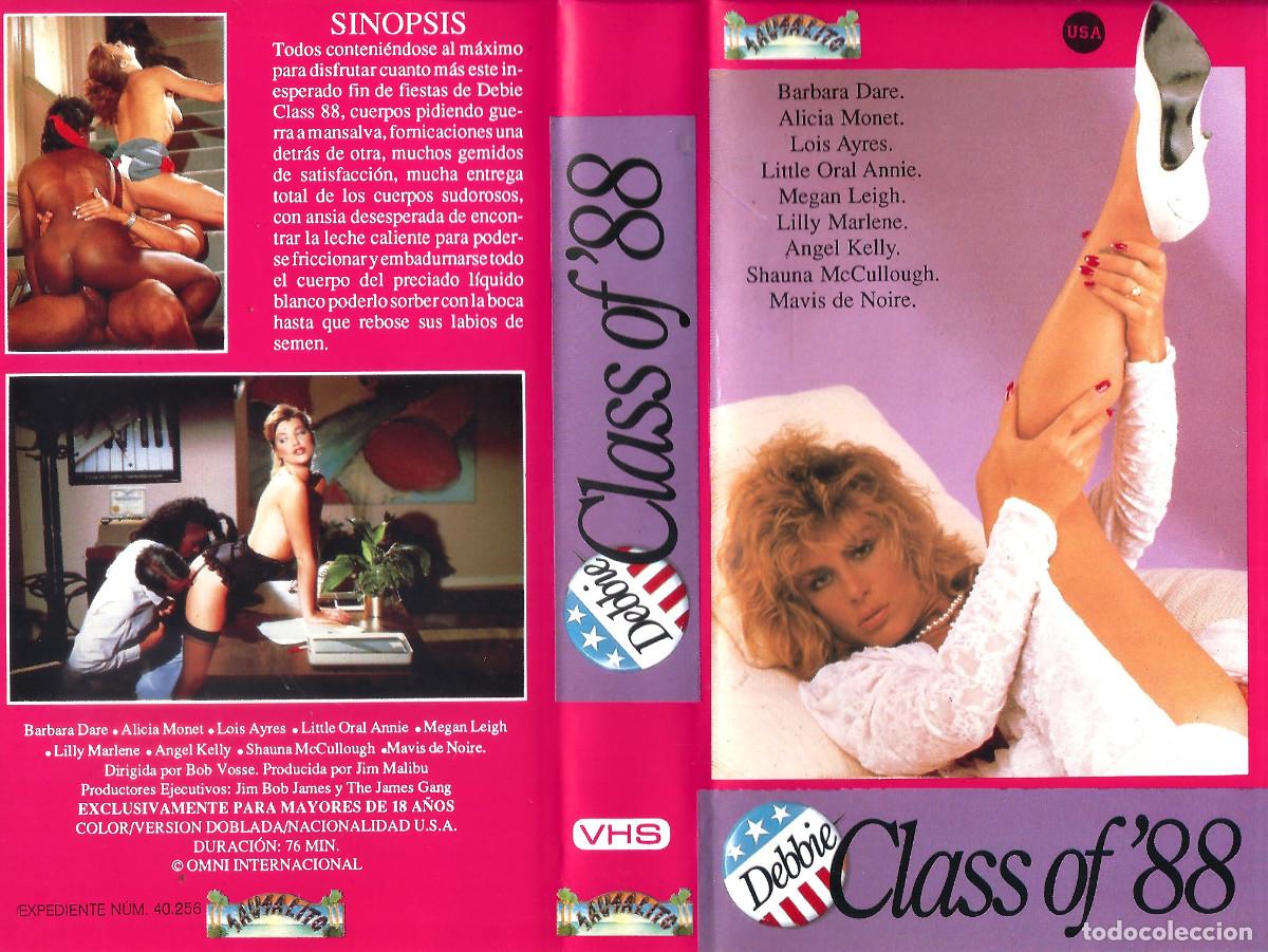 Peliculas: DEBBIE CLASS OF 88 LOIS AYRES LILI MARLENE ANGEL KELLY BARBARA DARE MEGAN LEIGH MAUVAIS DENOIR X VHS