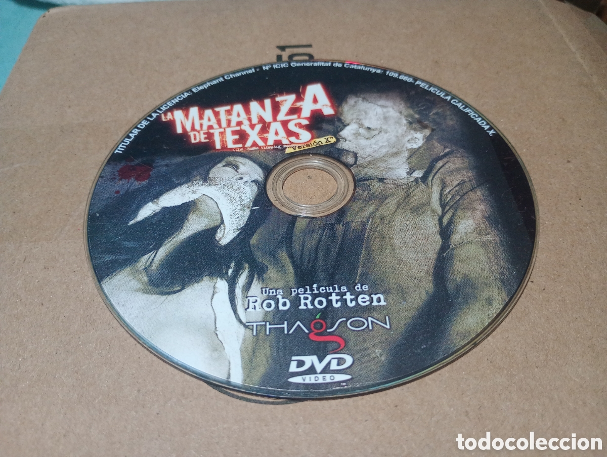 Filmes: La matanza de Texas versi&oacute;n X ADULTOS solo disco
