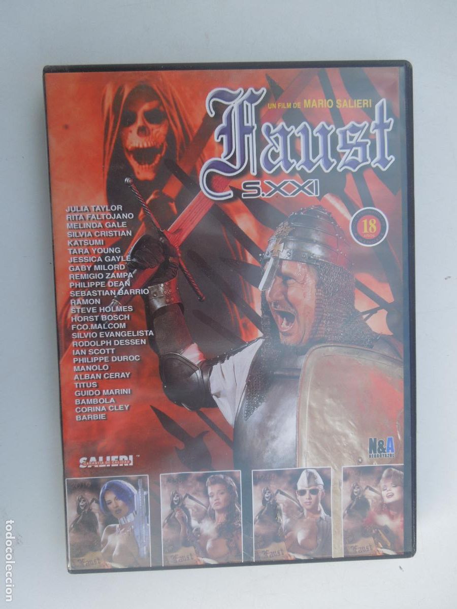 Peliculas: FAUST S. XXI - SALIERI - DVD PORNO SOLO PARA ADULTOS - BUEN ESTADO - VER FOTO