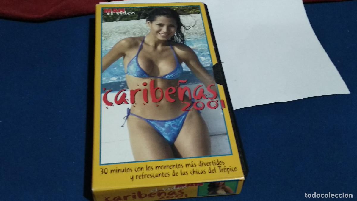 Peliculas: VHS COLECCI&Oacute;N CHICAS MAN ( CARIBE&Ntilde;AS 2001 ) DE LA REVISTA MAN