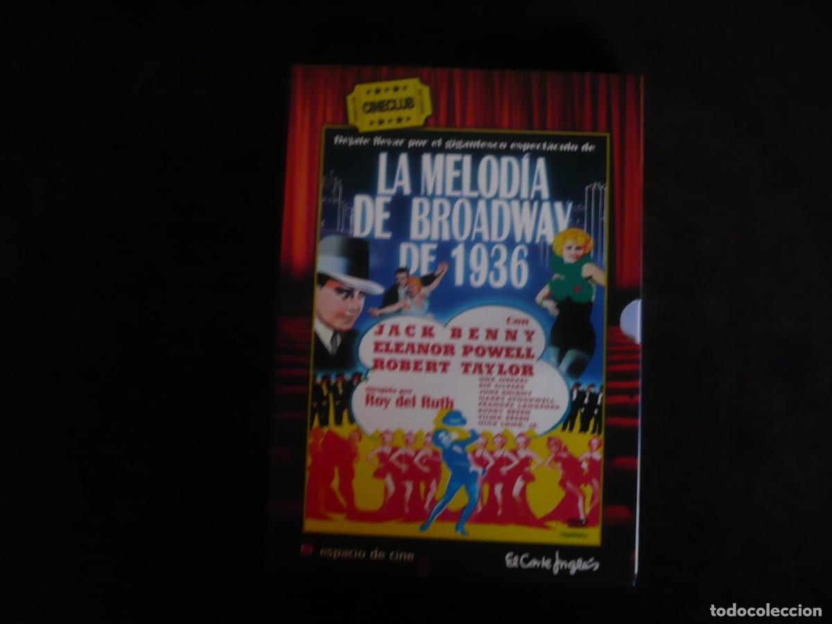 Filme: la melodia de broadway de 1936 - edicion especial con librito - dvd como nuevo
