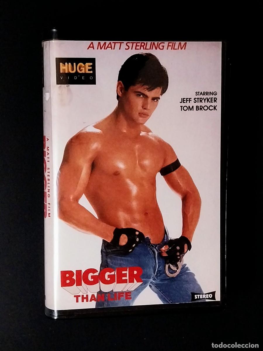 Peliculas: BIGGER THAN LIFE 1986 PAL VHS GAY PORN - JEFF STRYKER - TOM BROCK - MATT STERLING - HUGE VIDEO
