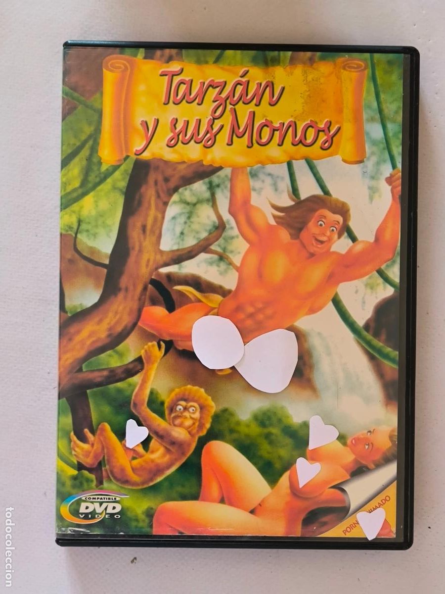 Peliculas: DVD TARZAN Y SUS MONOS - PORNO ANIMADO (5Z)