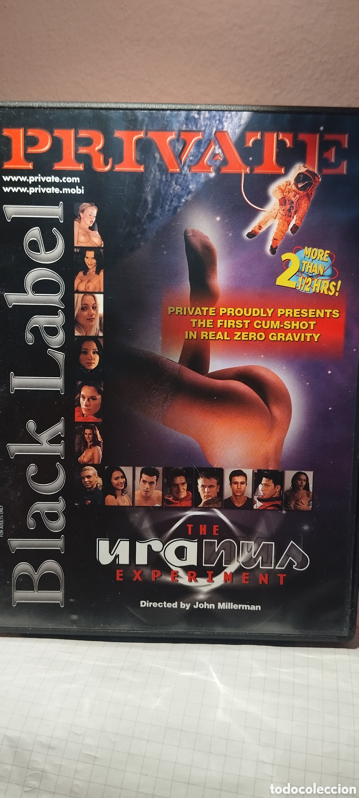 Films: Private Black label, the uranus experiment dvd adultos