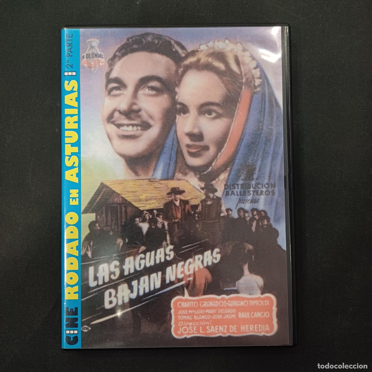 Peliculas: LAS AGUAS BAJAN NEGRAS/RODADO EN ASTURIAS/DVD.