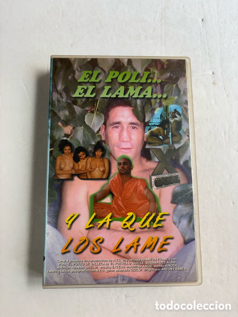 Films: El Poli, el Lama... y la que los lame, Poli Diaz, Potro de Vallecas, Pelicula X - VHS