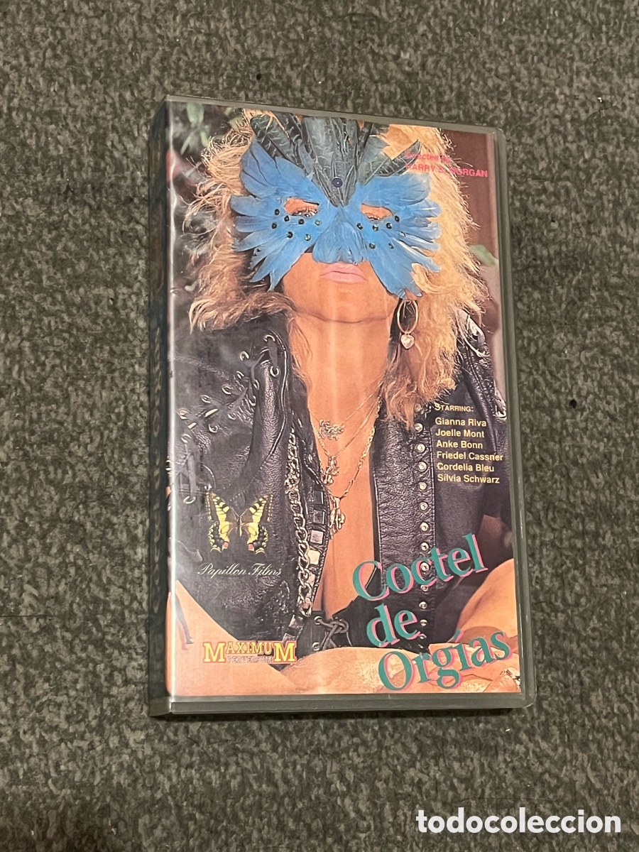 Peliculas: COCTEL DE ORG&Iacute;AS (VHS) Pel&iacute;cula porno XXX para adultos. Gianna Riva Joelle Mont Anke Friedel Cassner