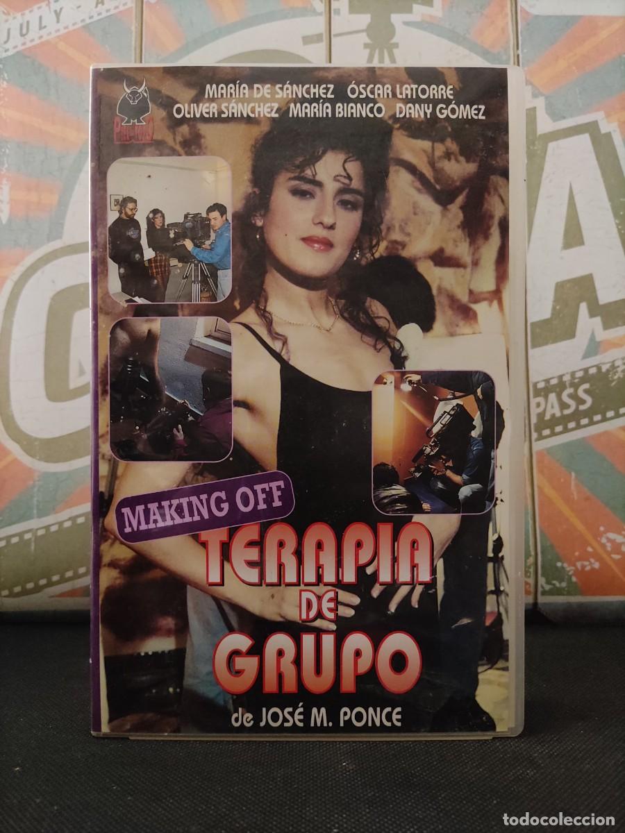 Peliculas: LX 1 VHS Making Off Terapia de grupo - Mar&iacute;a de S&aacute;nchez, Mar&iacute;a Bianco