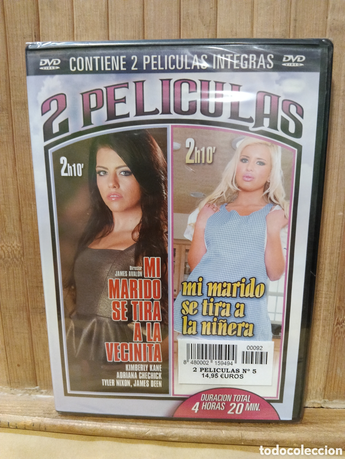 Filme: Mi marido se tira a la vecinita / mi marido se tira a la ni&ntilde;era - DVD PRECINTADO