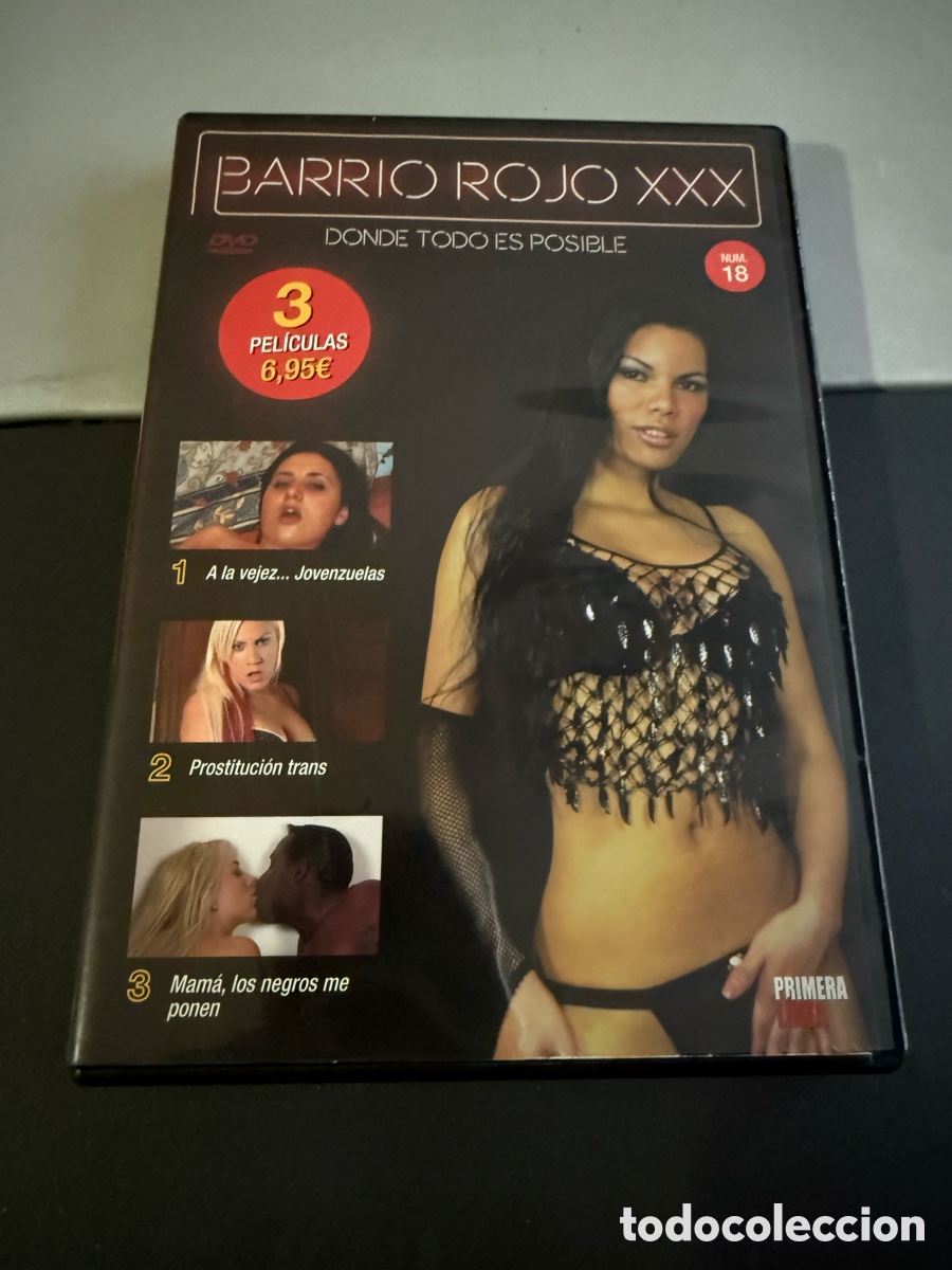 Peliculas: DVD. BARRIO ROJO XXX. N 18 3 PEL&Iacute;CULAS