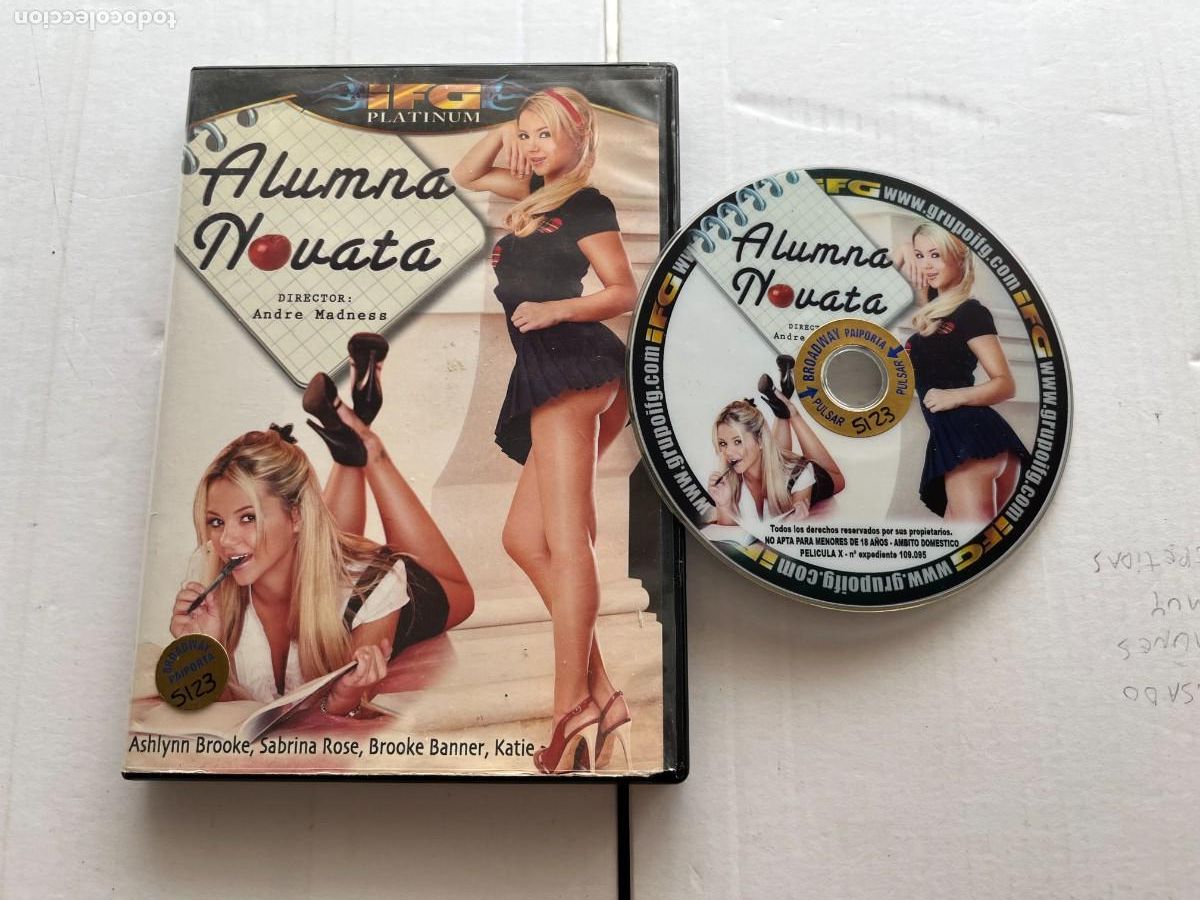 Peliculas: ALUMNA NOVATA IFG - PELICULA DVD ADULTOS XXX PORNO SEXO KREATEN