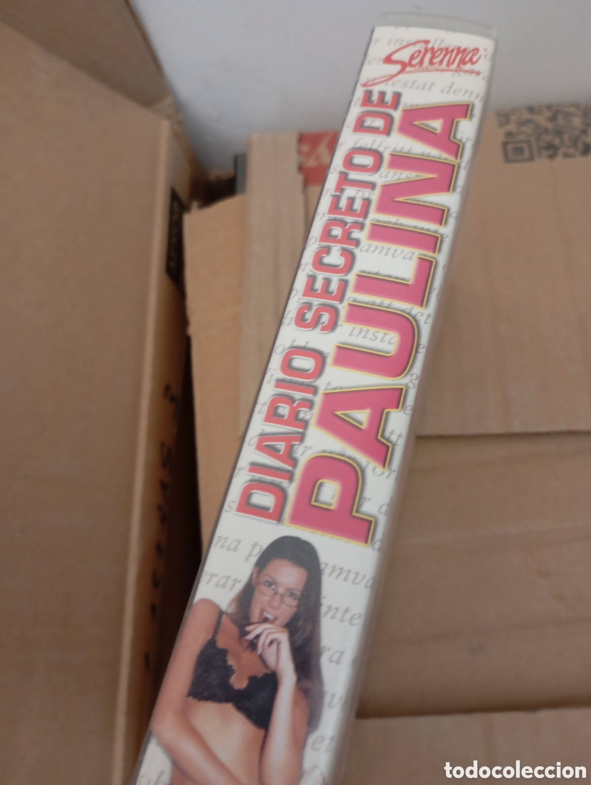 Films: Diario secreto de paulina- vhs- ESTELLE DESANGES- serenna x4