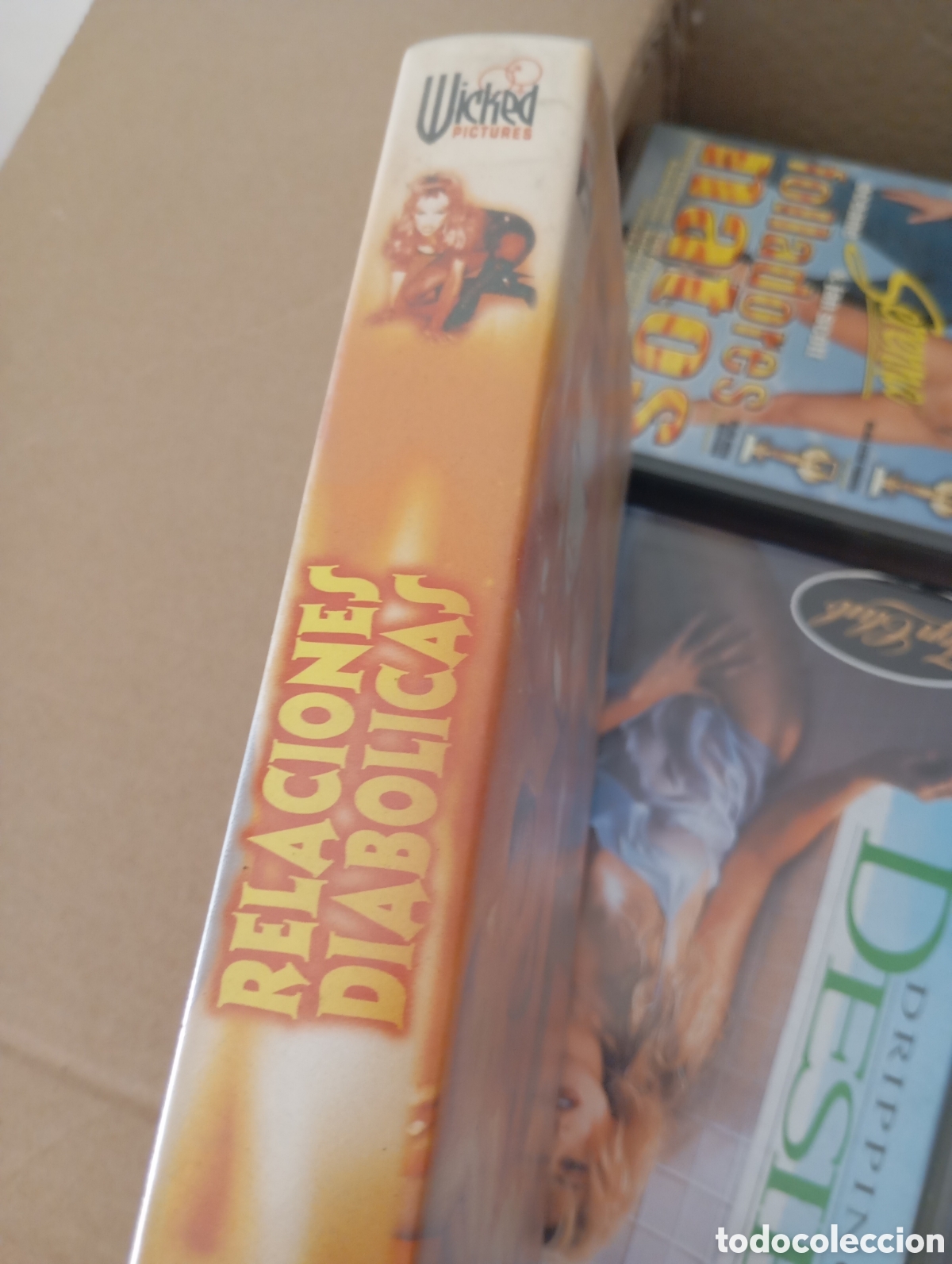 Films: Relacciones diabolicas- vhs- shayla la veaux- videogrups x4