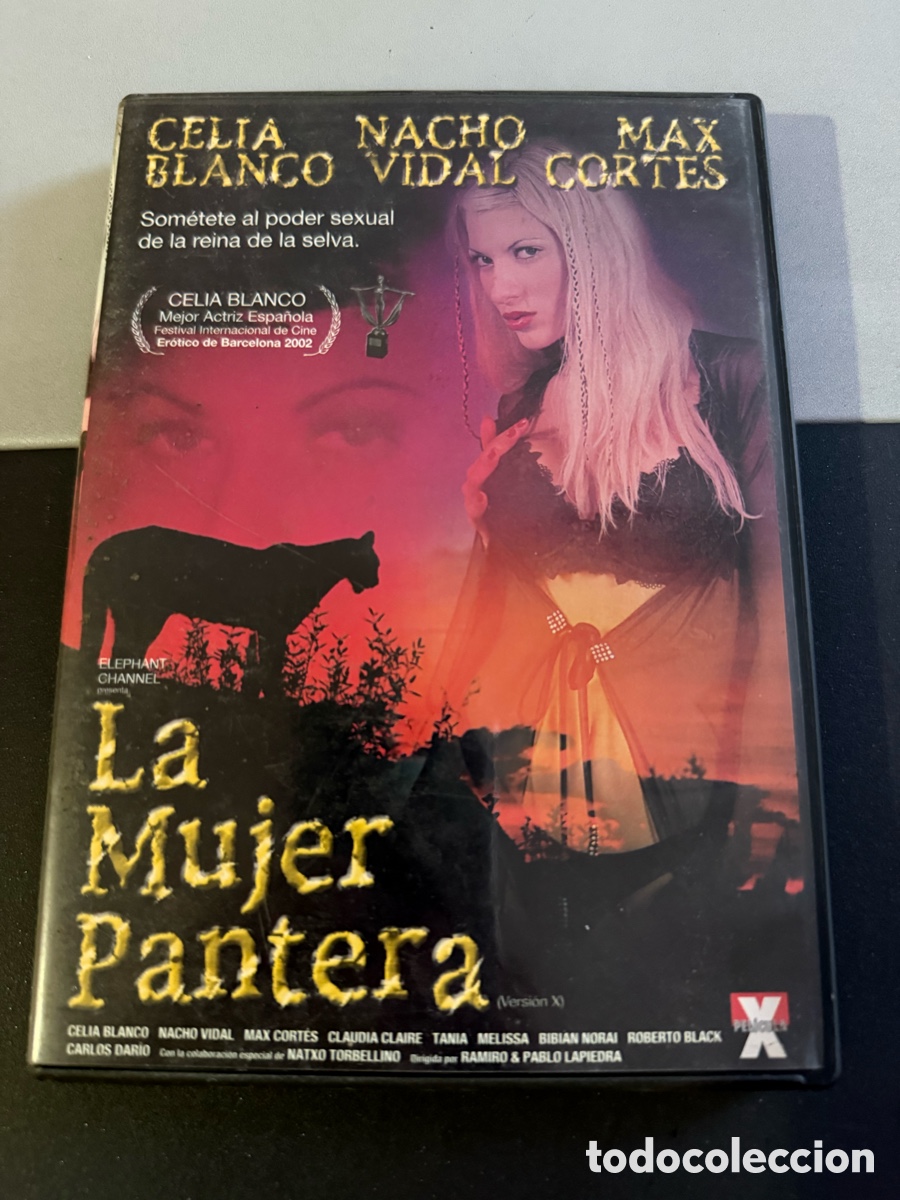 Peliculas: Dvd - La mujer pantera - Celia Blanco, Nacho Vidal, M Cortes- Pelicula para adultos