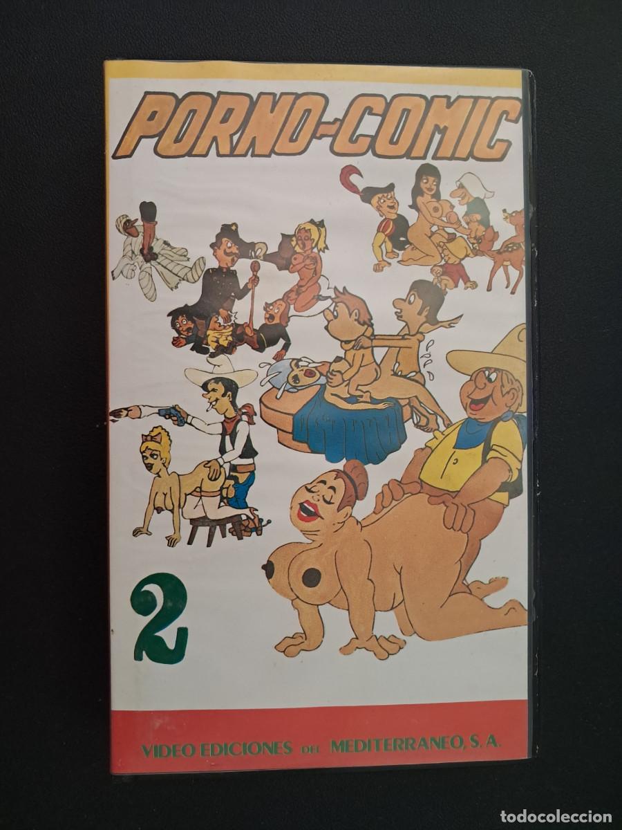 Peliculas: VHS Porno-Comic 2 - Animaci&oacute;n Adultos - VEMSA (A&ntilde;os 80)