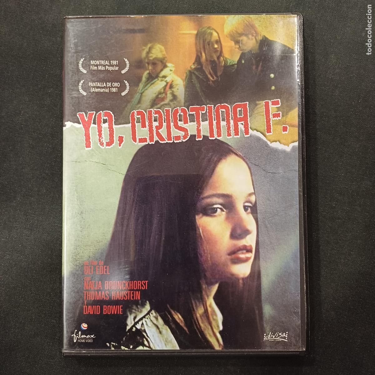 Peliculas: YO CRISTINA F./DAVID BOWIE/DVD.