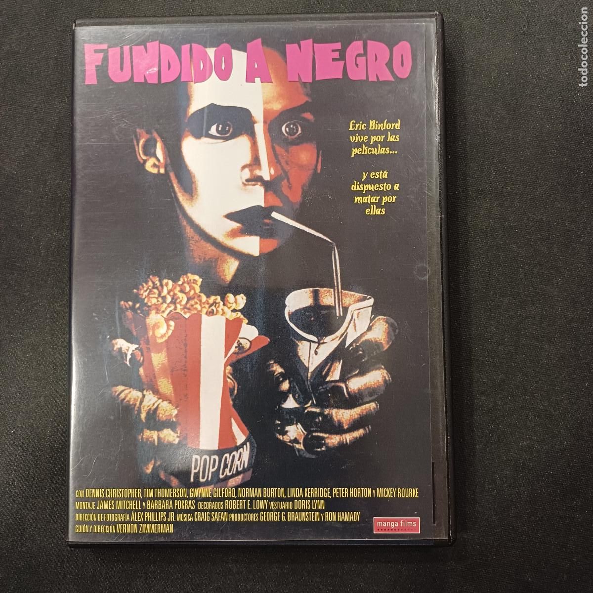 Peliculas: FUNDIDO A NEGRO/DVD.