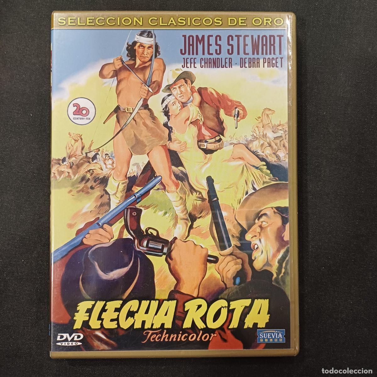 Peliculas: FLECHA ROTA/JAMES STEWART/DVD.
