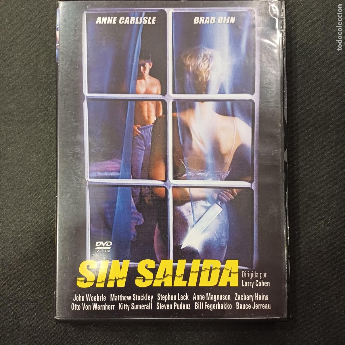 Peliculas: SIN SALIDA/ANNE CARLISLE/DVD.
