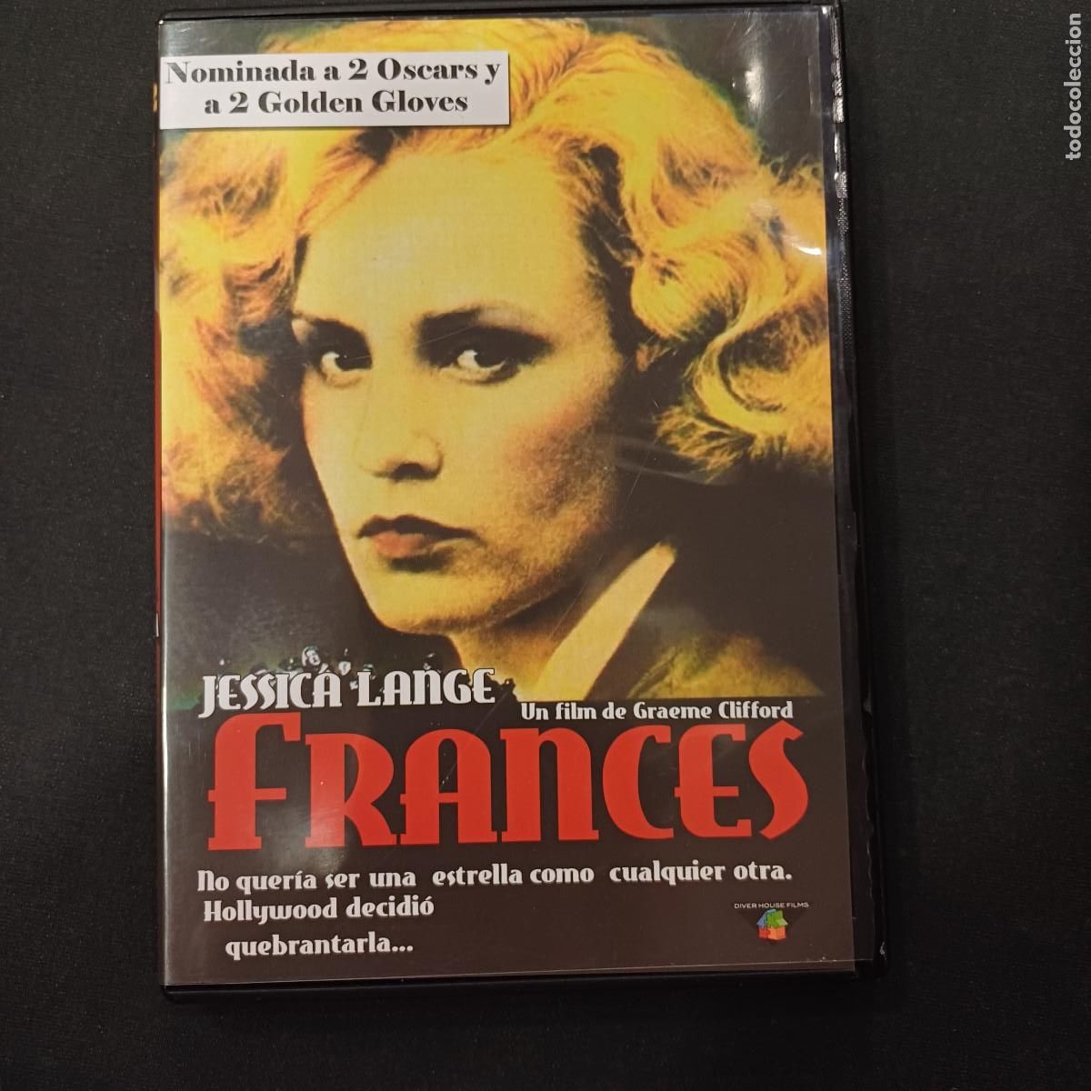 Peliculas: FRANCES/JESSICA LANGE/DVD.