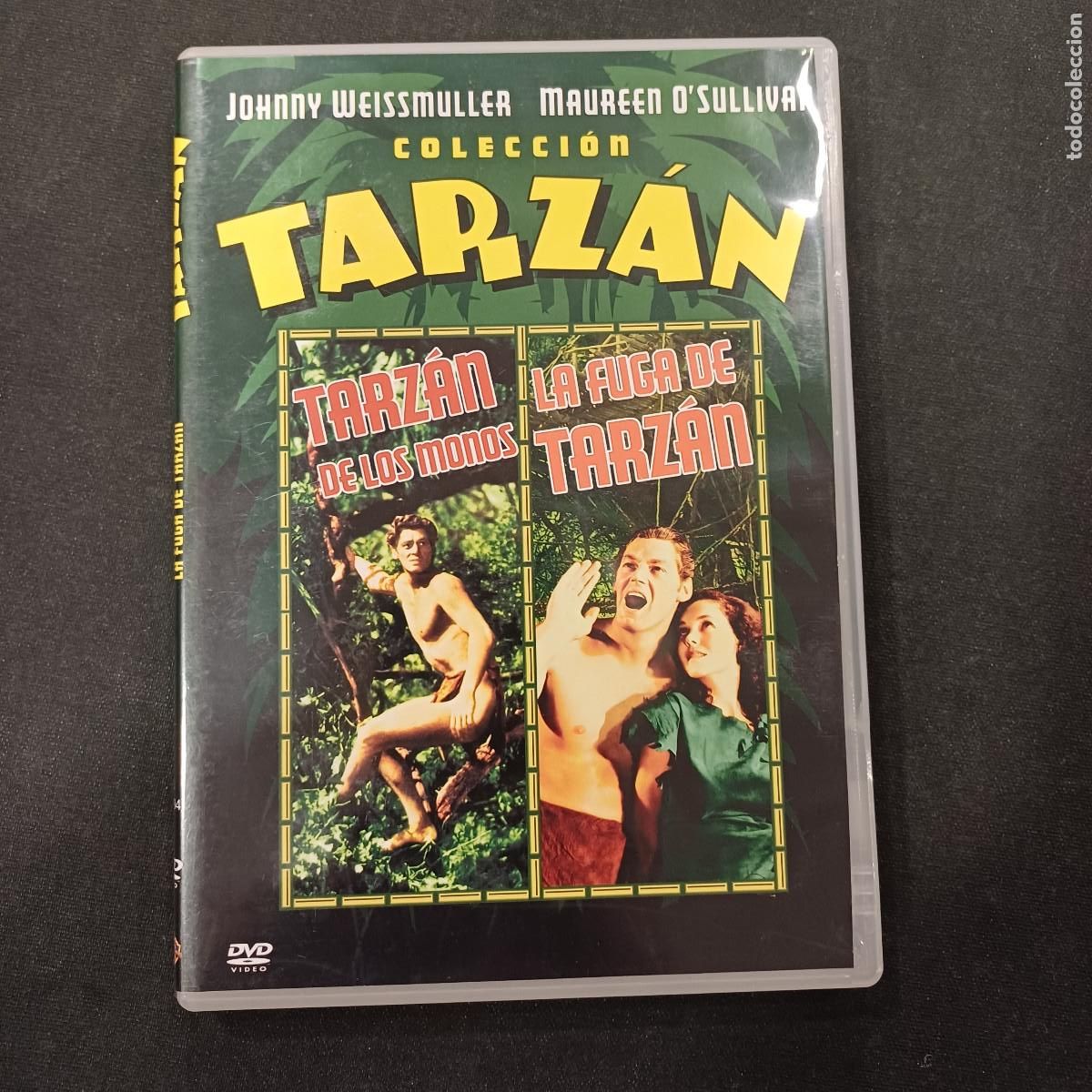 Peliculas: TARZAN DE LOS MONOS/LA FUGA DE TARZAN/DVD.