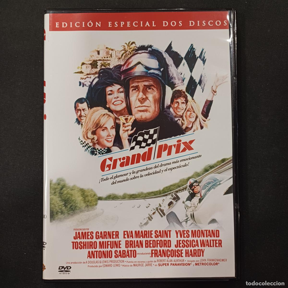 Peliculas: GRAND PRIX/JAMES GARNER/DVD EDICION ESPECIAL 2 DISCOS.