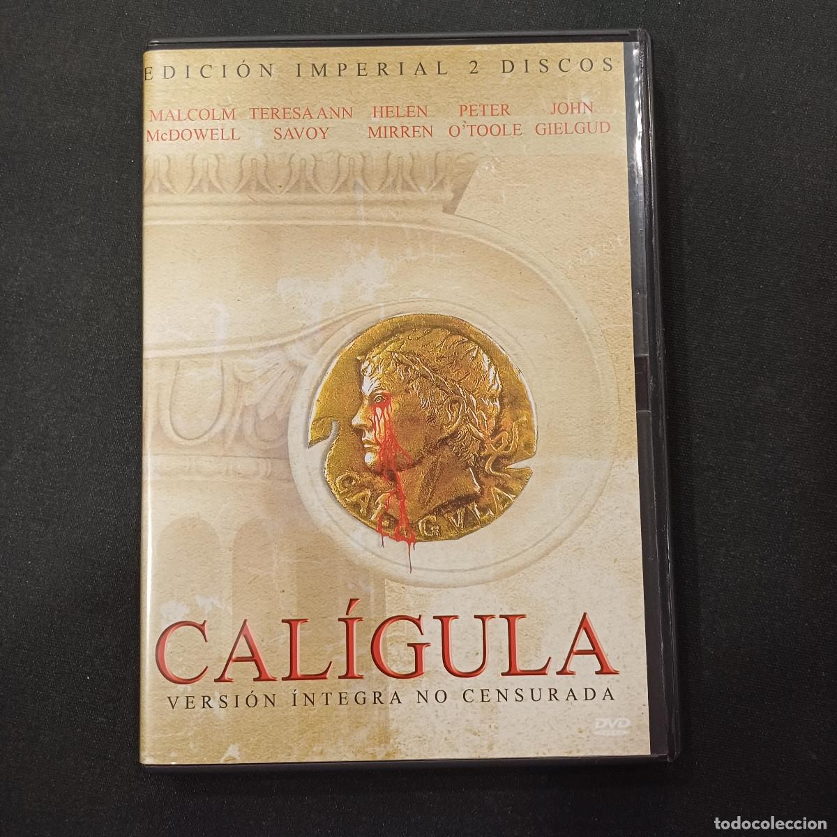 Peliculas: CALIGULA/VERSION INTEGRA NO CENSURADA/DVD EDICION IMPERIALAL 2 DISCOS.