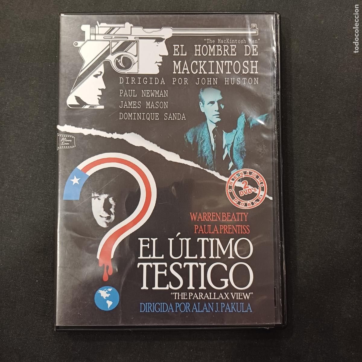 Peliculas: EL HOMBRE DE MACKINTOSH-EL ULTIMO TESTIGO/DVD 2 DISCOS.