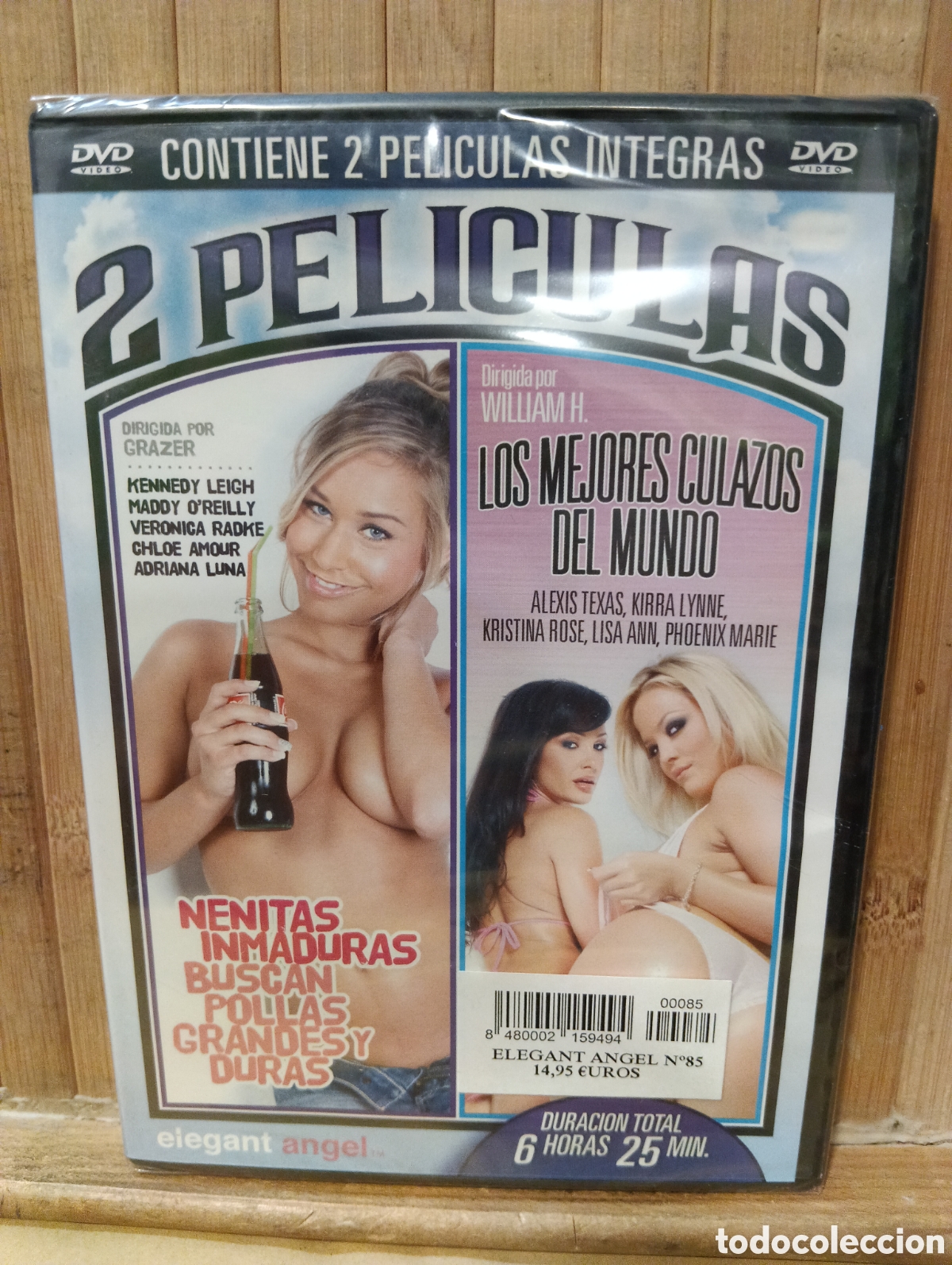 Peliculas: Nenitas inmaduras buscan grandes pollas duras/ Los mejores culazos del mundo - DVD PRECINTADO