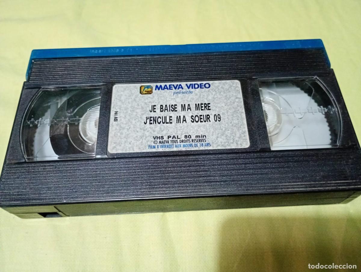 Peliculas: Je baise ma mere J'encule ma soeur 9 VHS adultos solo cinta