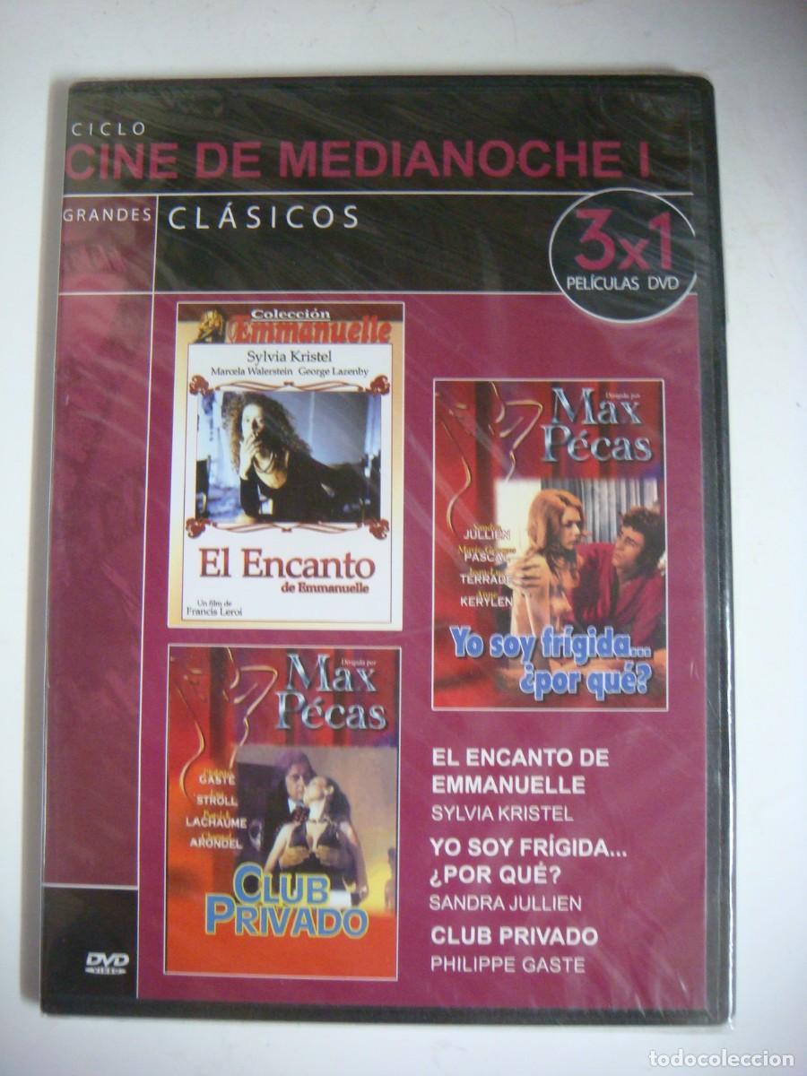 Peliculas: D.V.D. DE CINE DE MEDIANOCHE 3X 1 EL ENCANTO-CLUB PRIVADO Y YO SOY FRIGIDA POR QUE-(&)