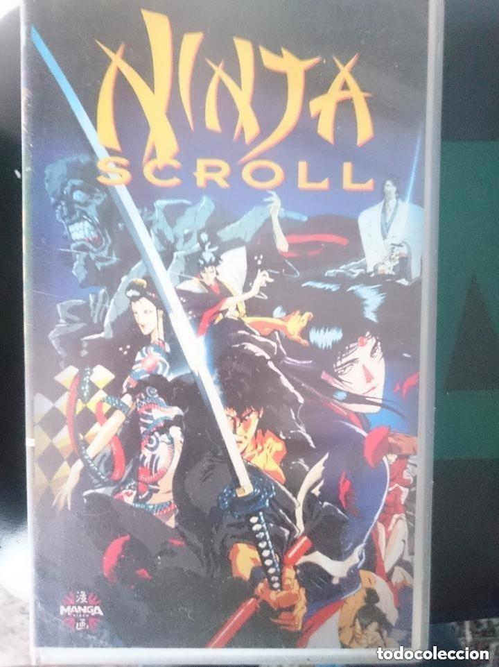 Peliculas: VHS - MANGA - NINJA SCROLL - COLECCION MANGAMANIA - MANGA CON ALGUNAS ESCENAS EROTICAS - A&Ntilde;OS 90 ..