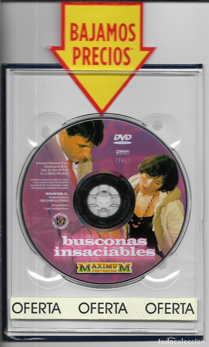 Peliculas: BUSCONAS INSACIABLES. PAPILLON FILMS. (Solo disco) DVD Adultos +18 (Adult DVD Rated XXX) (LOW COST)