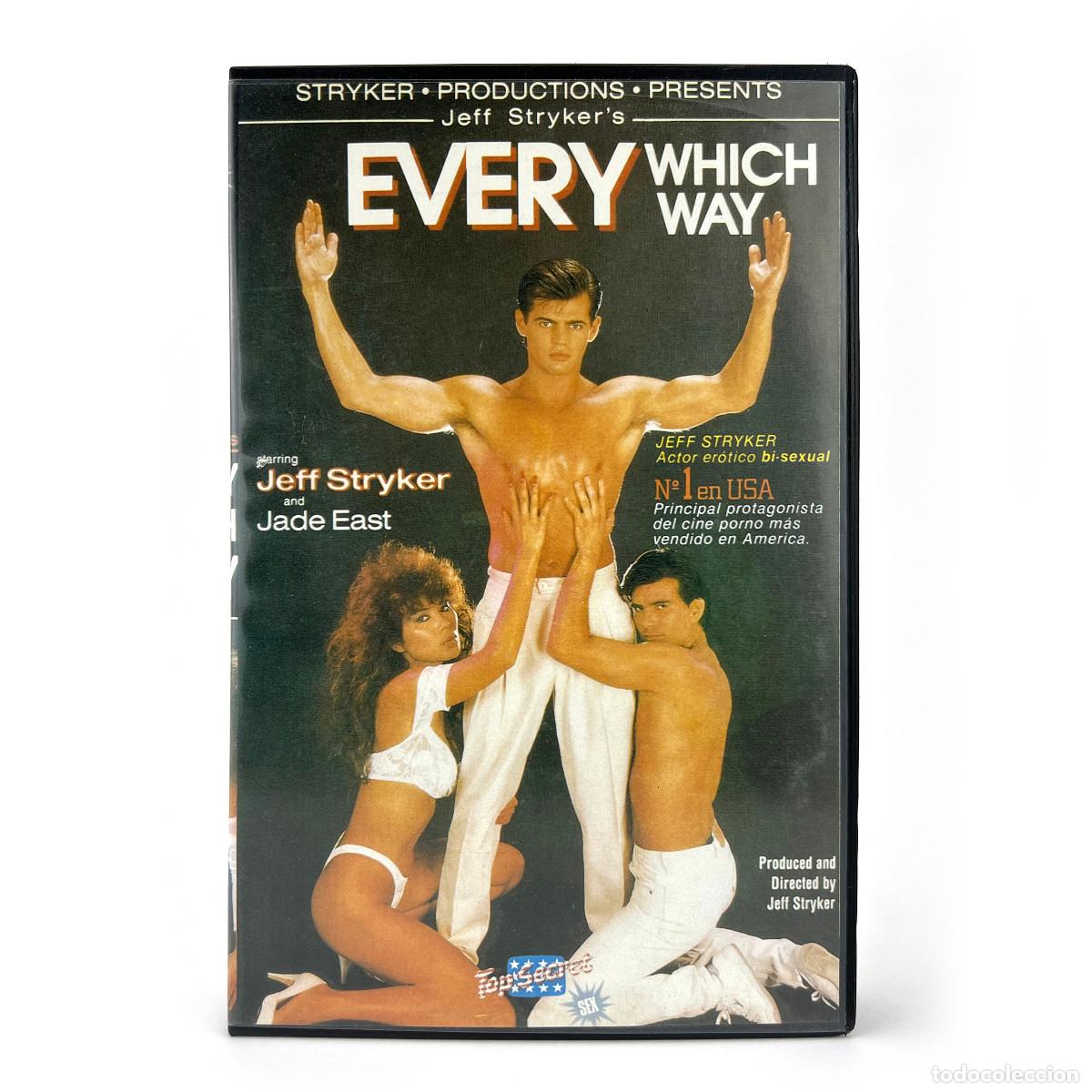 Peliculas: JEFF STRYKER EVERY WHICH WAY JADE EAST TIM LOWE BRAD CARLTON MIKE GREGORY RICK STRYKER 89 GAY BI VHS