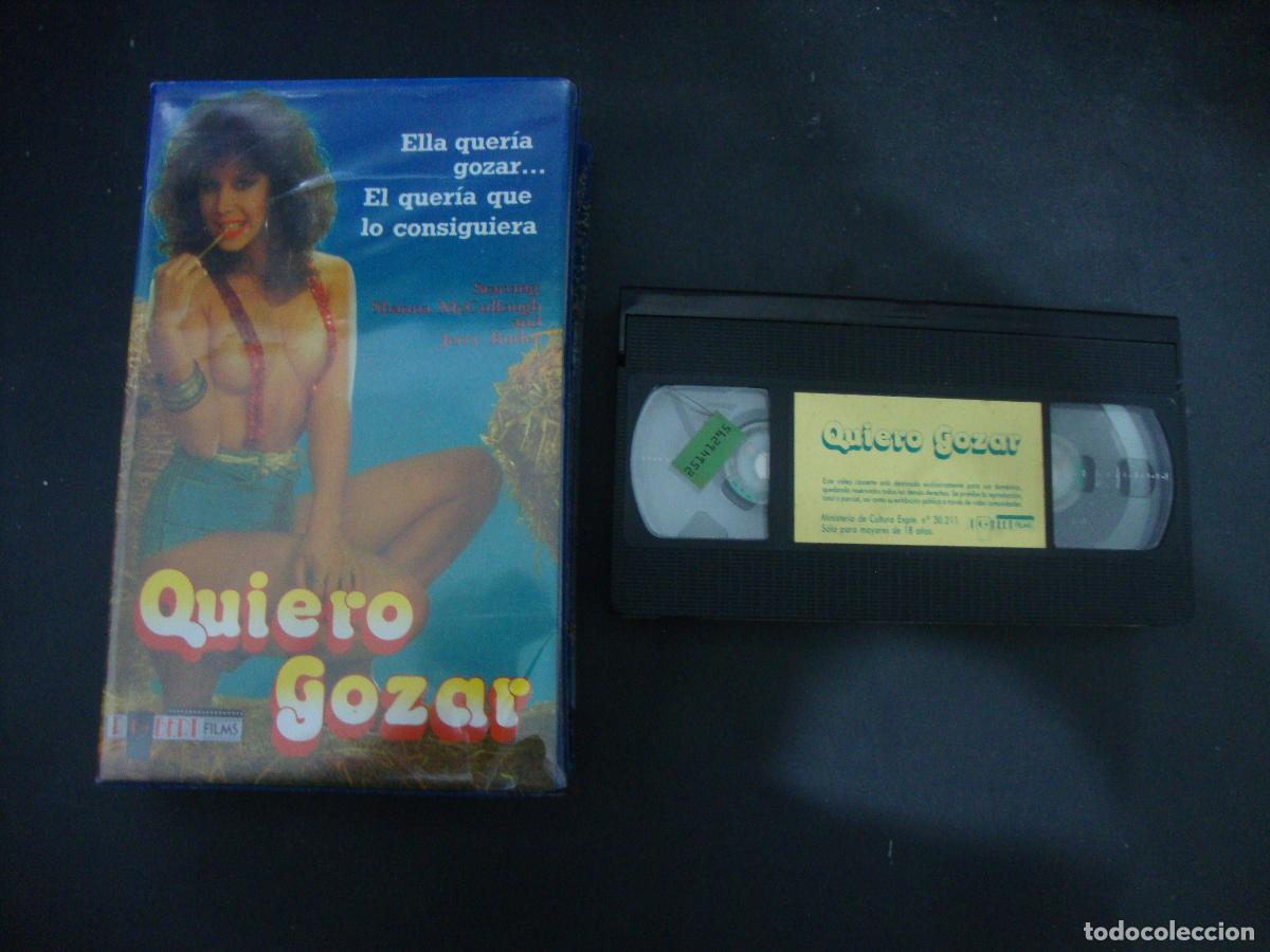 Peliculas: VIDEO VHS PORNO QUIERO GOZAR