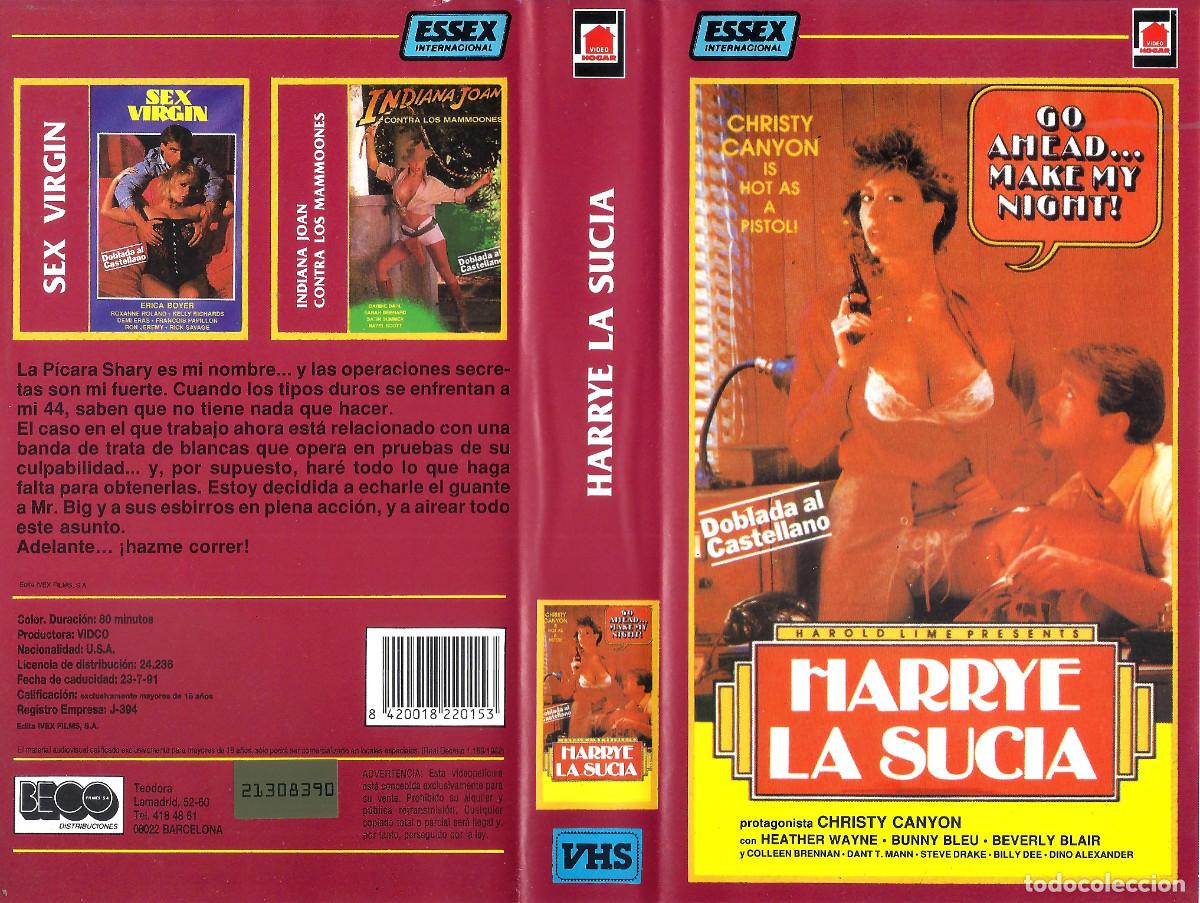 Films: HARRY LA SUCIA CHRISTY CANYON COLLEEN BRENNAN HEATHER WAYNE BEVERLY BLISS BUNNY BLEU DIRTY SHARY VHS