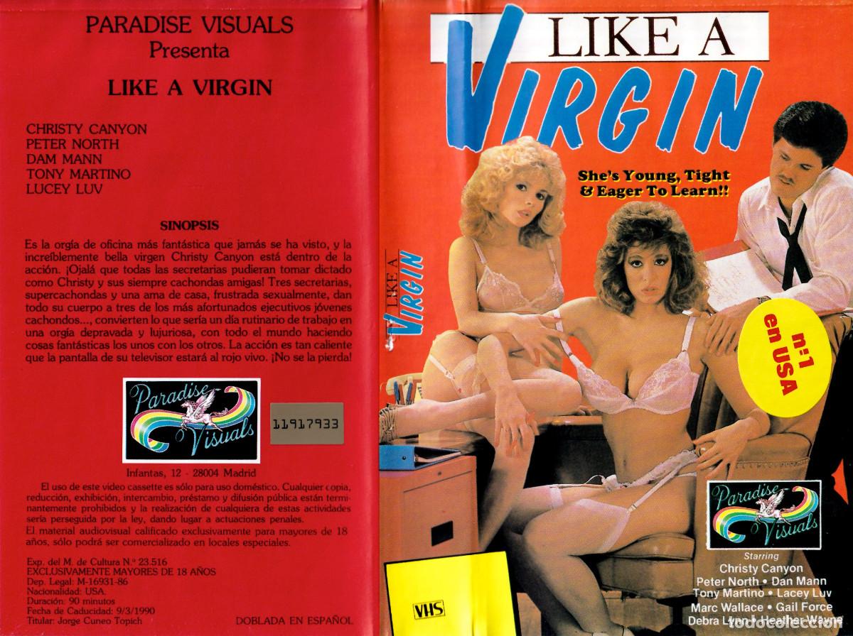 Films: LIKE A VIRGIN CHRISTY CANYON GAIL FORCE CRYSTAL BREEZE HEATHER WAYNE DEBRA LYNN LANA BURNER PORN VHS