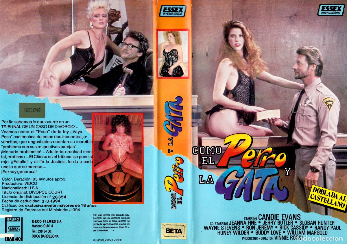 Films: COMO EL PERRO Y LA GATA CANDIE EVENS JEANNA FINE SIOBHAN HUNTER HONEY WILDER RON JEREMY DIVORCE BETA
